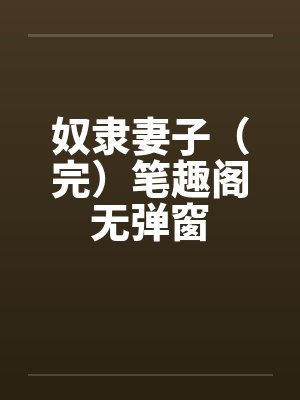 奴隶妻子（完）笔趣阁无弹窗封面