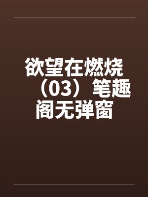 欲望在燃烧（03）笔趣阁无弹窗封面