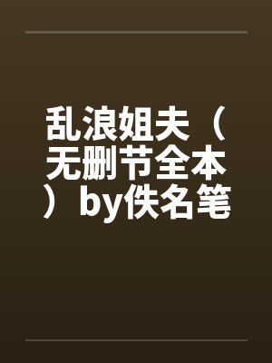 乱浪姐夫（无删节全本）by佚名笔趣阁无弹窗封面