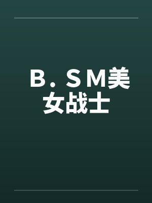 Ｂ. ＳＭ美女战士封面