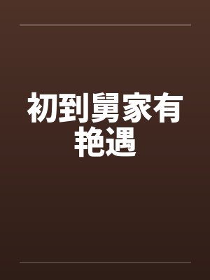 初到舅家有艳遇封面