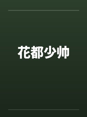 花都少帅封面