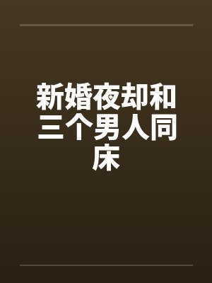 新婚夜却和三个男人同床封面