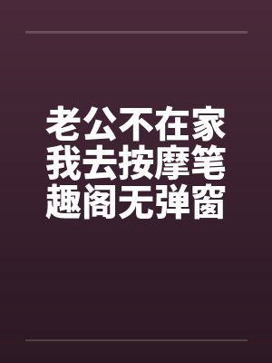 老公不在家我去按摩笔趣阁无弹窗封面