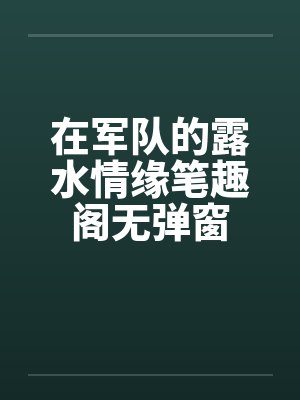 在军队的露水情缘笔趣阁无弹窗封面