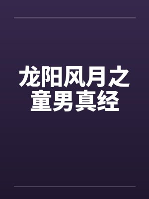 龙阳风月之童男真经封面