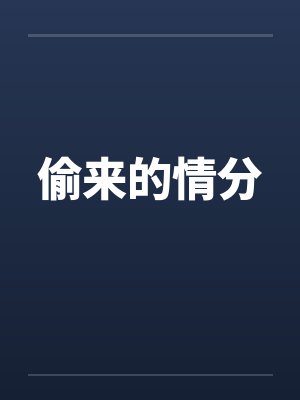 偷来的情分封面