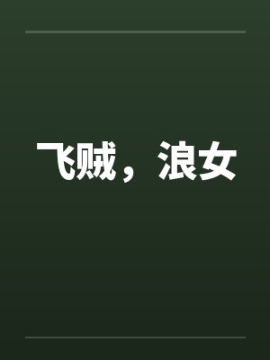 飞贼，浪女封面